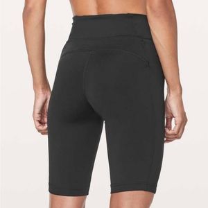 Lululemon On Pace Short, Black, 10" inseam